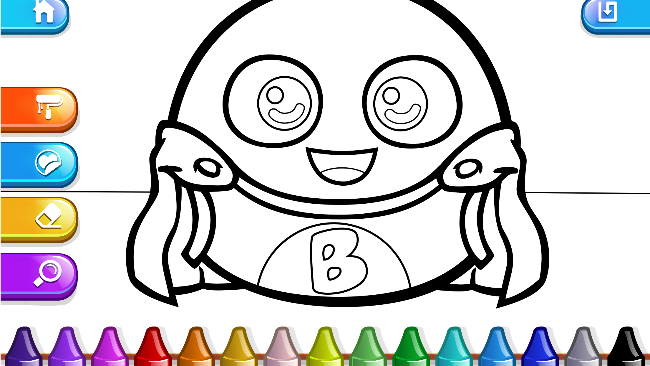 My Coloring Book: Boys - Fun Drawing Game
