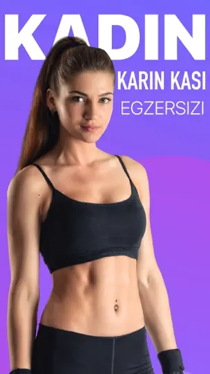 Karın Bölgesi Egzersizi iPhone Ekran Görüntüsü 1
