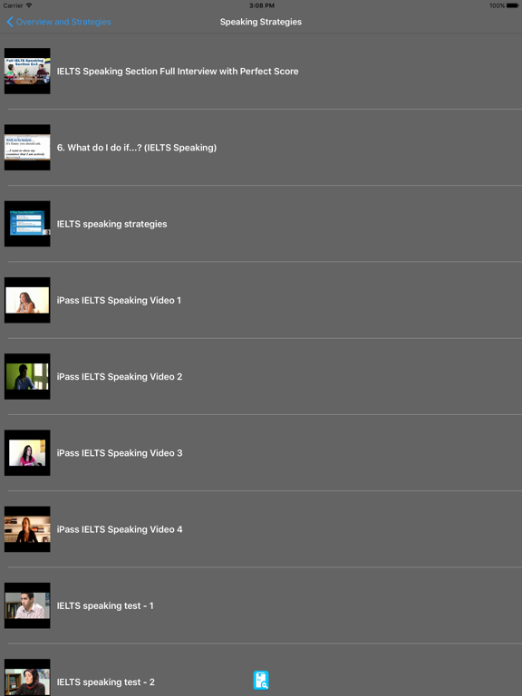 Screenshot #6 pour IELTS Speaking Box Tips Skills Strategies Samples