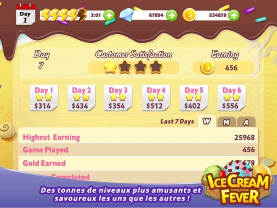 Screenshot #6 pour Crème glacée Fever