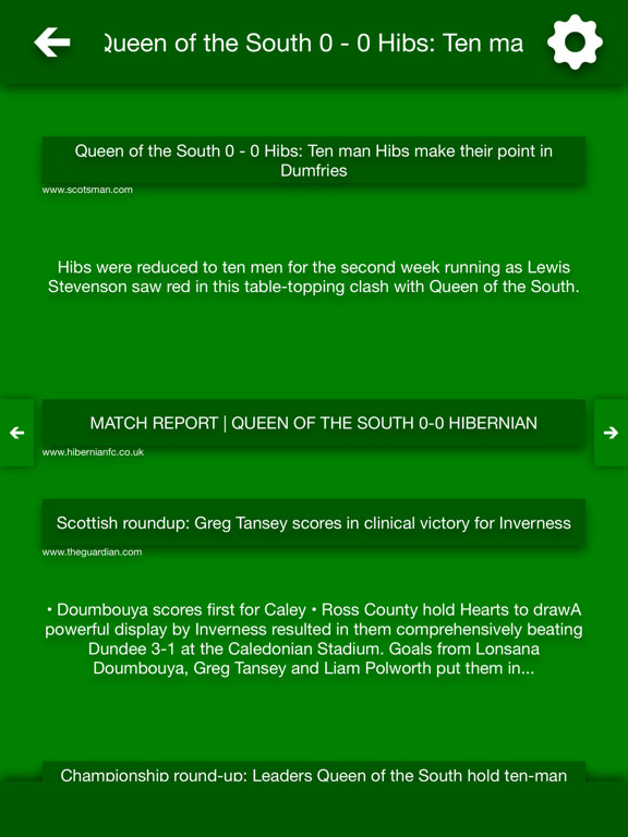 Screenshot #6 pour All The News - Hibernian FC Edition