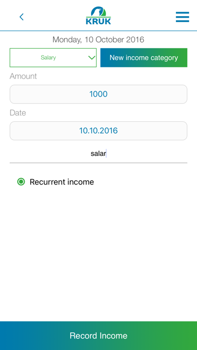 Screenshot #3 pour KRUK Planner