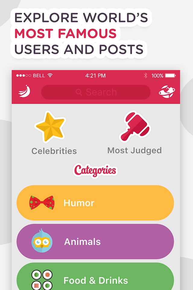 Judg - Post & Become Famous ! screenshot 4