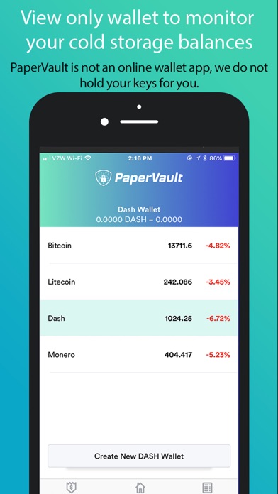 PaperVault:Crypto Cold Storage screenshot 4