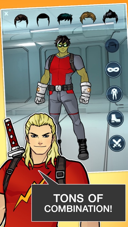 Super Hero Games - Create A Character Boys Games 2