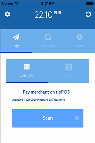 tipWallet screenshot 2