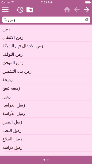 Arabic-English Dictionary screenshot 3