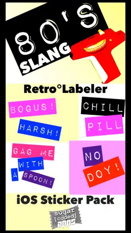 Game screenshot 80's Slang: Retro Labeler mod apk