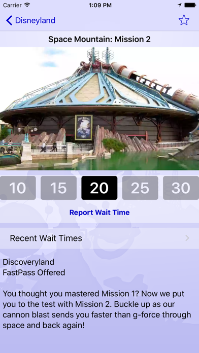Wait Times for Disneyland Paris - Ad Free Screenshot 2