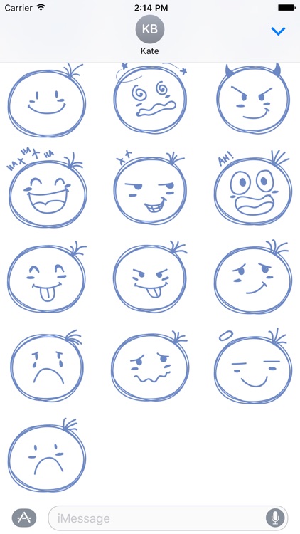 Sketchmoji - Kawaii Emoji Stickers