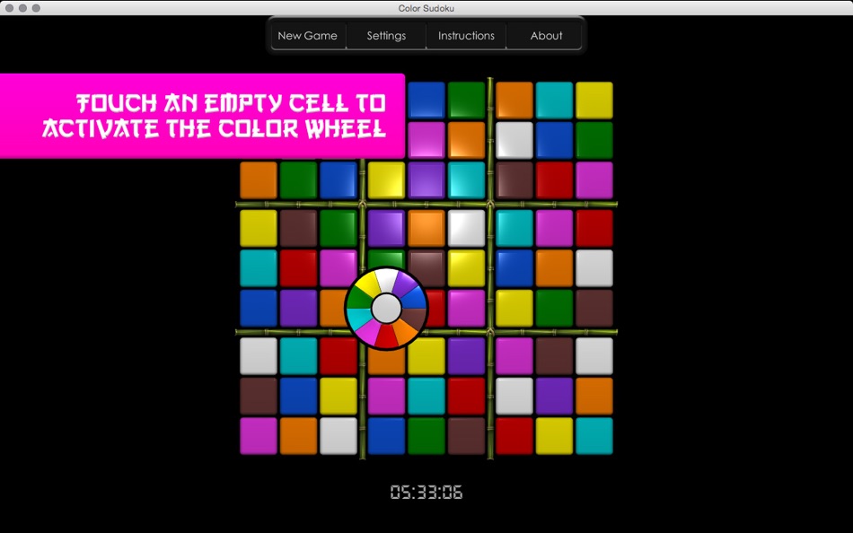 #1. Color Sudoku (macOS) 由: baKno Games