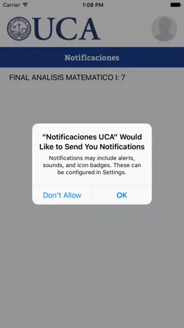 Game screenshot Notificaciones UCA hack