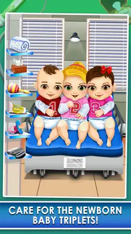 Game screenshot Triplet Baby Doctor Salon Spa mod apk
