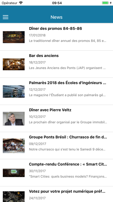 Screenshot #1 pour Ponts Alumni