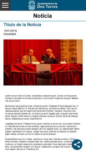 Ayuntamiento de Dos Torres(圖2)-速報App