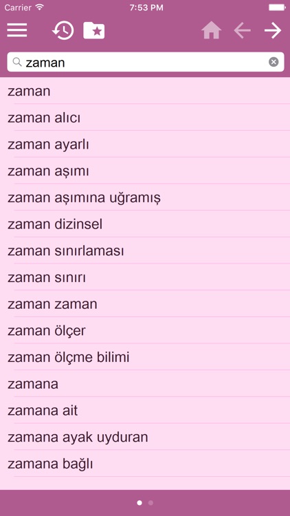 Portuguese Turkish dictionary