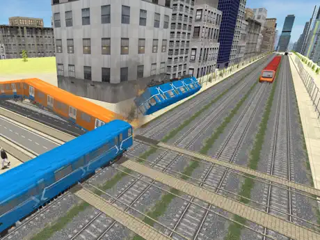 Driving City Metro Train Sim