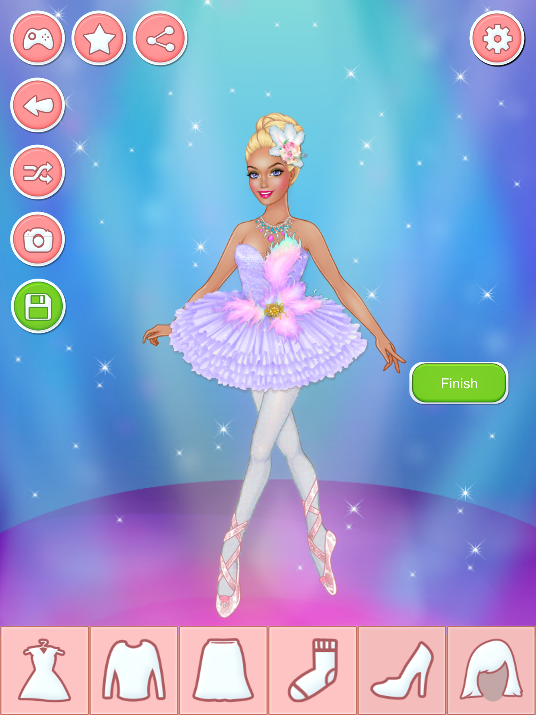 Ballerina Dress up - Ballet Fashion And Makeover