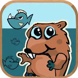 Beaver Time - stickers, emojis, smiles app icon