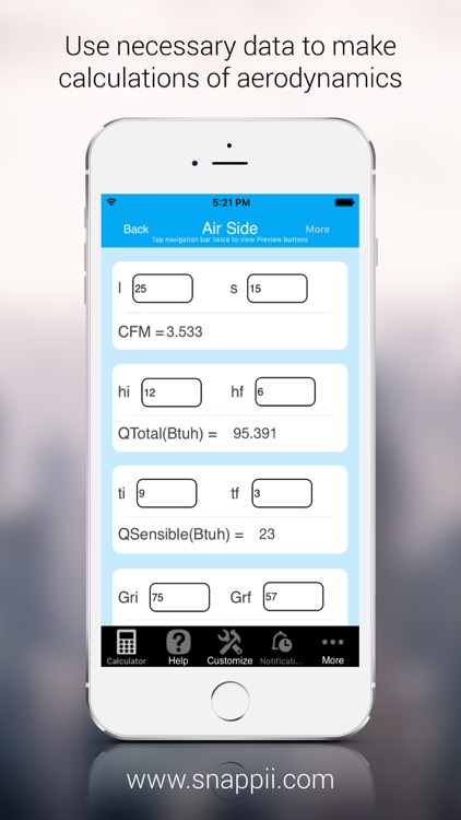 HVAC Calculations Manager