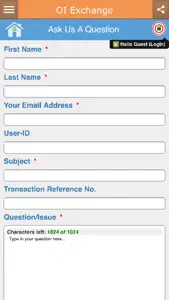 OI Exchange Money Transfer screenshot #3 for iPhone