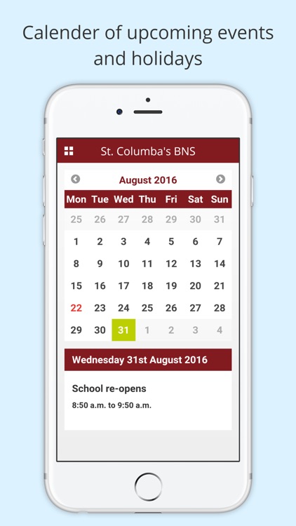 St Columba's BNS screenshot-4