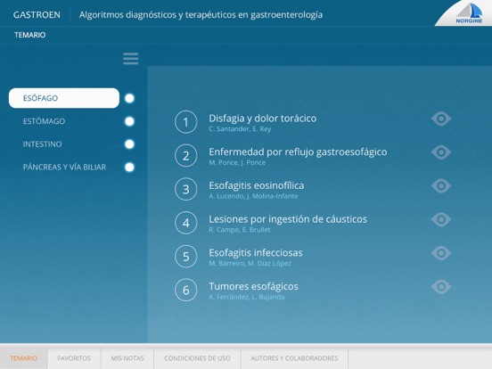 Screenshot #5 pour GASTROEN. Algoritmos diagnósticos y terapéuticos
