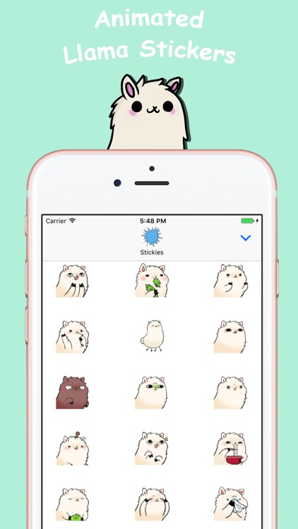 Llama Animated Stickers Free
