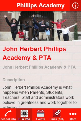 John Herbert Phillips Academy screenshot 2