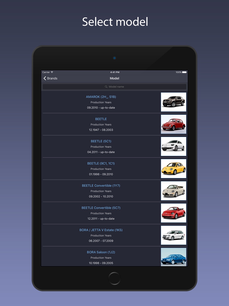 iPad screenshot