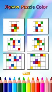 Jigsaw Color: Learn to paint in the channel, Free games for children and adults screenshot #4 for iPhone