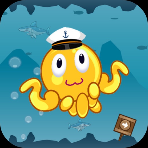 Cute Octopus Super Jump Evolution Pro iOS App