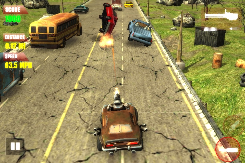 Traffic Rider - Highway Death Rally screenshot 2