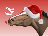 Star Stable Christmas Stickers