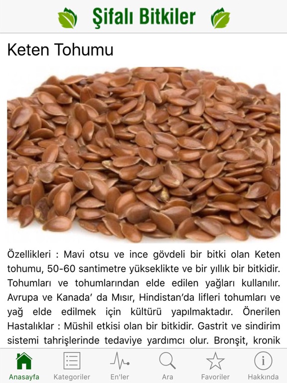 Screenshot #6 pour Şifalı Bitkiler - Doğal Tedavi - Şifalı Otlar