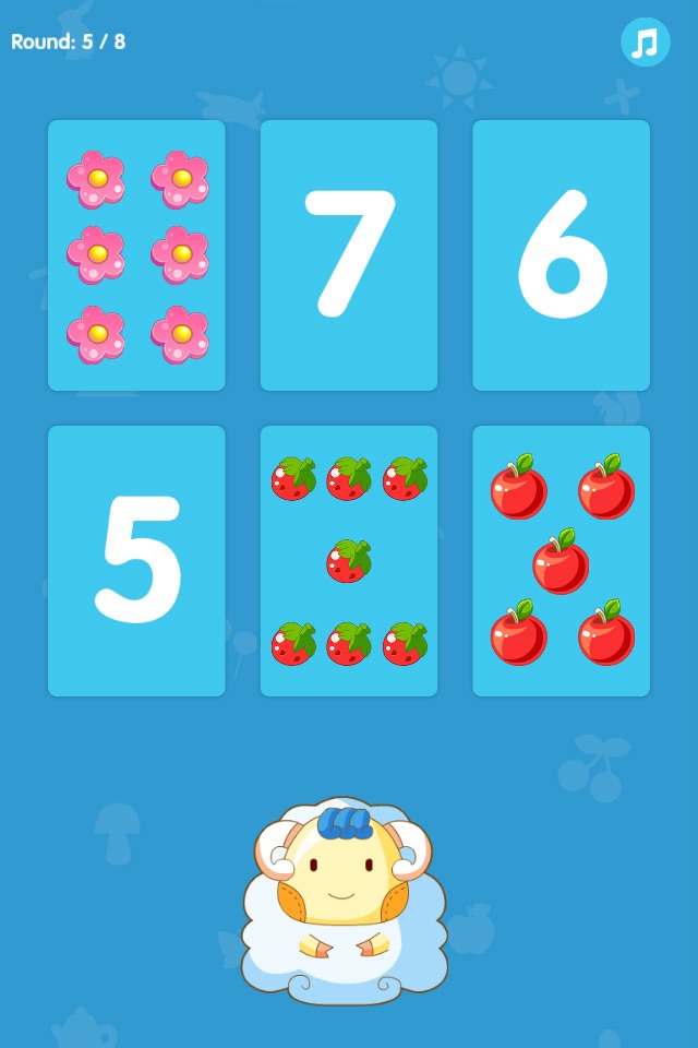 Number Match (Number Flash Cards for Pre-K) - The Yellow Duck Educational Game Series screenshot 4