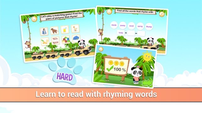 Learn to Read with Lola - Rhyming Word Jungle(圖4)-速報App