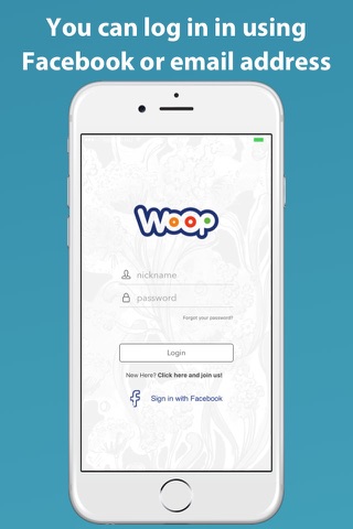 woop app - The french style to find people around you screenshot 2