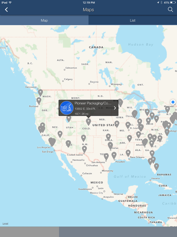 Screenshot #4 pour MOVER SUPPLY LOCATOR