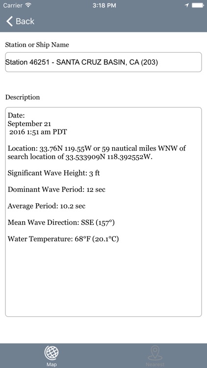 NOAA Buoy Stations and Ships screenshot-3