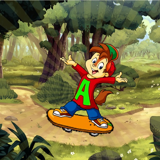 Jungle Skate Squirrel -Alvin And Chipmunks Version