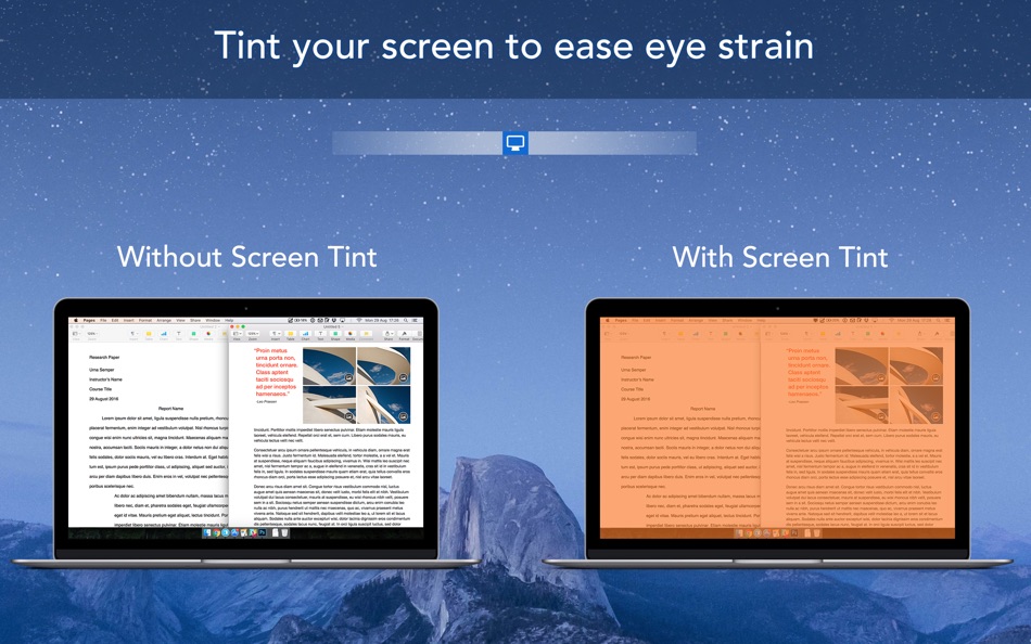 #1. Screen Tint (macOS) 게시자: FIPLAB Ltd