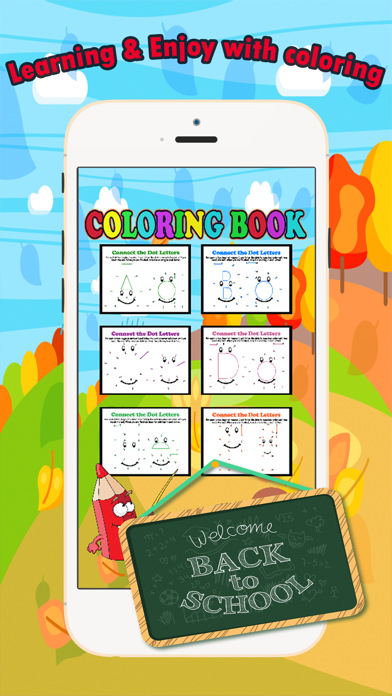 ABC Coloring Book Dot To Dot For Kids And Toddlers Screenshot