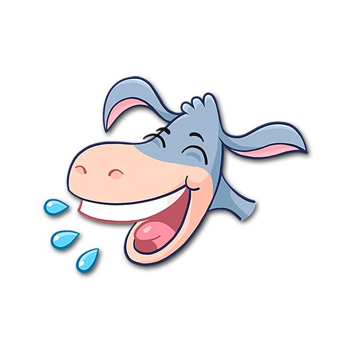 Funny Donkey Stickers icon