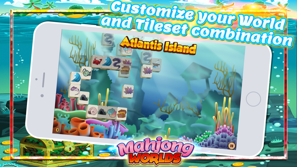 #5. Mahjong Worlds - Tiles Puzzle (iOS) 由: Bytewaves Inc