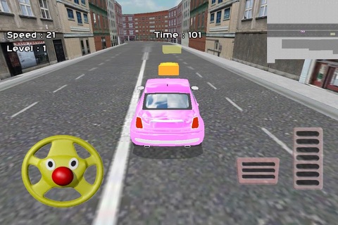 Pink Car Parking screenshot 2