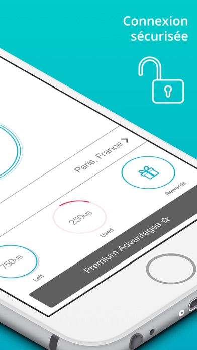 Screenshot #2 pour VPNTunnel – Anonymous Internet