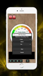 tesla - metal detector and magnetic field recorder iphone screenshot 4