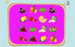 Game screenshot память игры oвощи и фрукты для маленьких детей apk