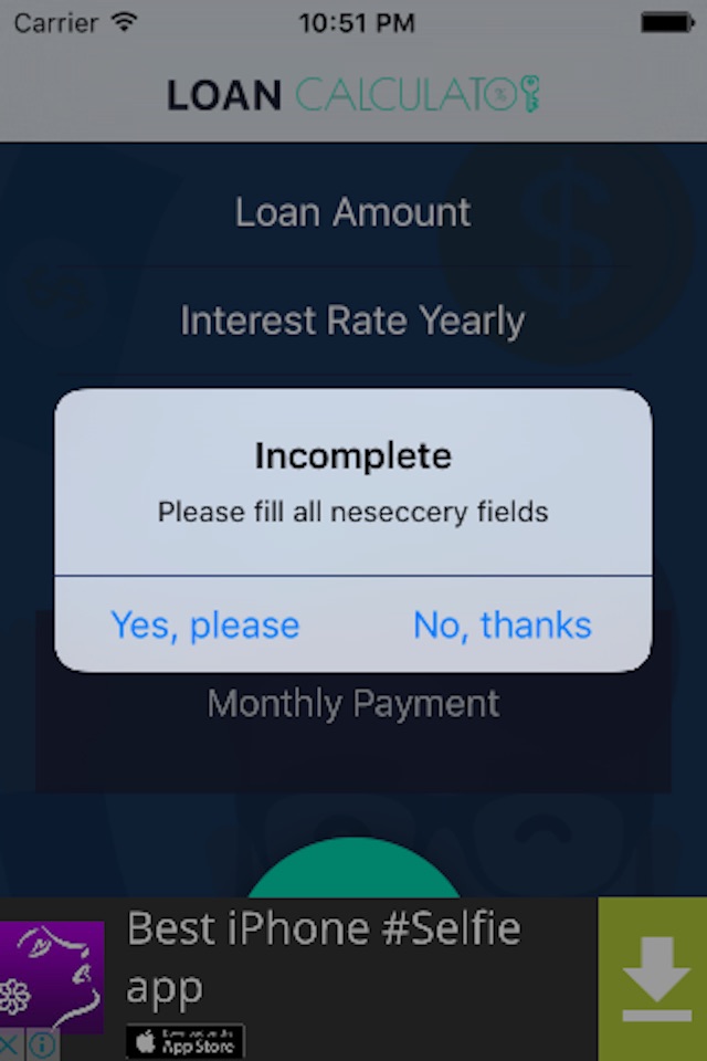 LoanEstimator screenshot 2